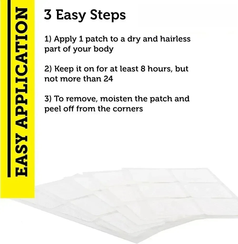 30 Patches Vitamin B12 Patches 1000 Mcg