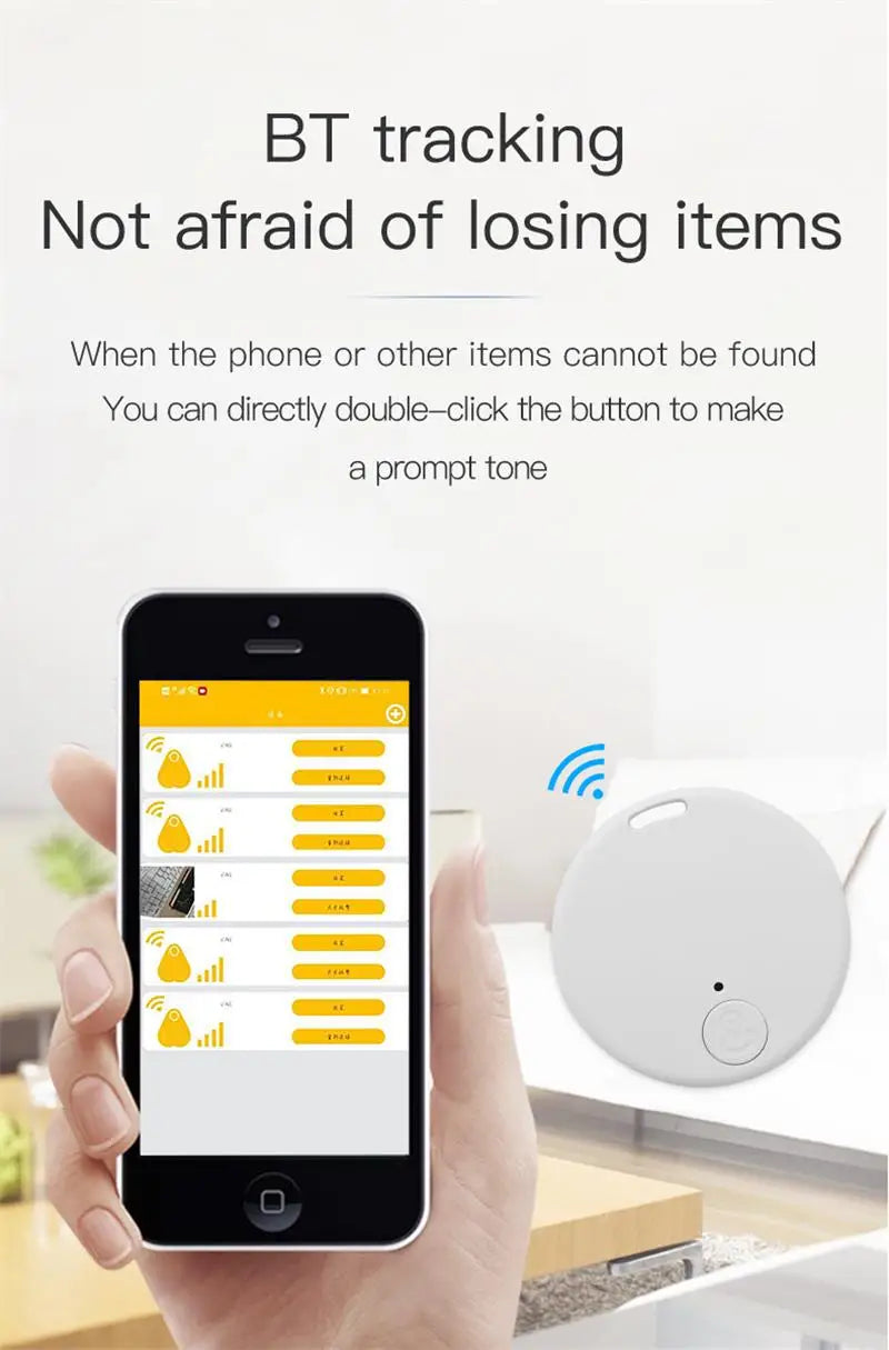 New Mini GPS Tracker Bluetooth 5.0 Anti-Lost GPS Device Car Tracking IOS Android Smart Finder Locator Accessory 2025