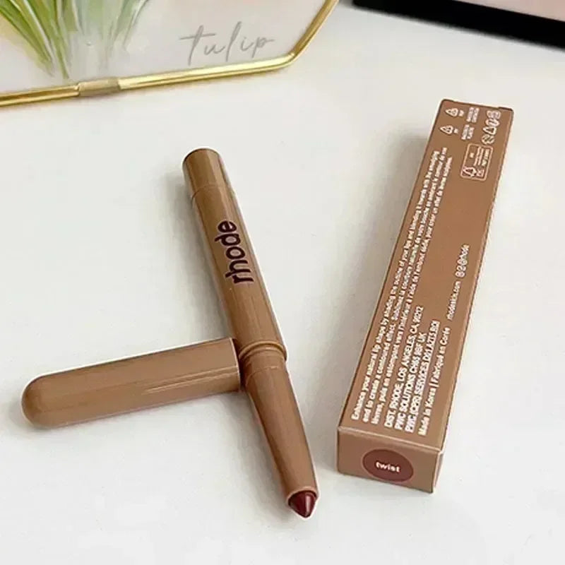Brand Summer Limit New Lemontini Raspberry Plum Lip Gloss Pocket Blush Stick Non-fading Waterproof Blusher Moisturizing Lipstick