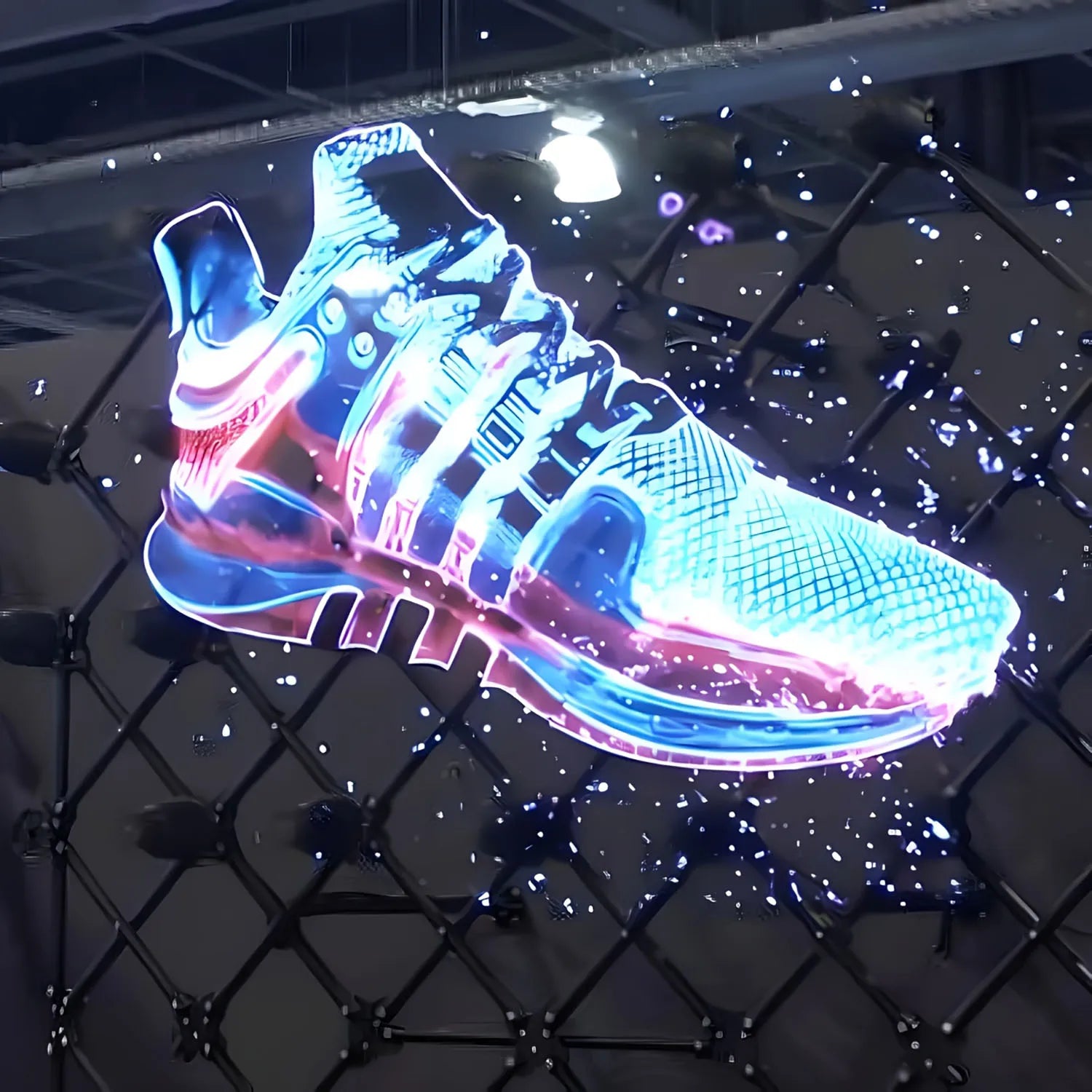 3D Holographic Projection Fan APP Application Controls Commercial Store 3D Advertising Projection Display Lights