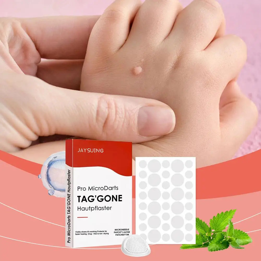 144PCs Face Patches For Pimples Microneedles Drying Patch Blemish Covering Stickers Invisible Spot Care Beauty Face Care Tool