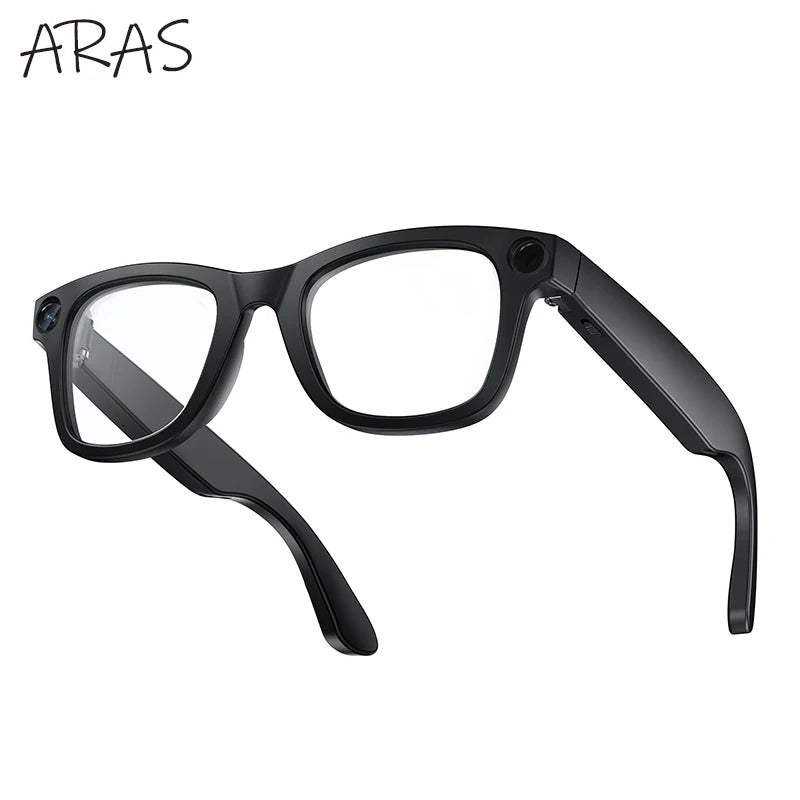 AI Smart Camera Video Recorder Sunglasses Men Women 2025 Translator Headphones Sun Glasses Waterproof Anti Blue Light Eyewear