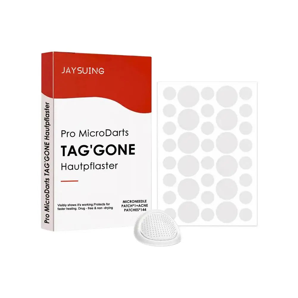 144PCs Face Patches For Pimples Microneedles Drying Patch Blemish Covering Stickers Invisible Spot Care Beauty Face Care Tool