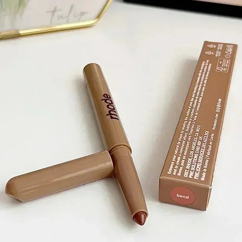 Brand Summer Limit New Lemontini Raspberry Plum Lip Gloss Pocket Blush Stick Non-fading Waterproof Blusher Moisturizing Lipstick