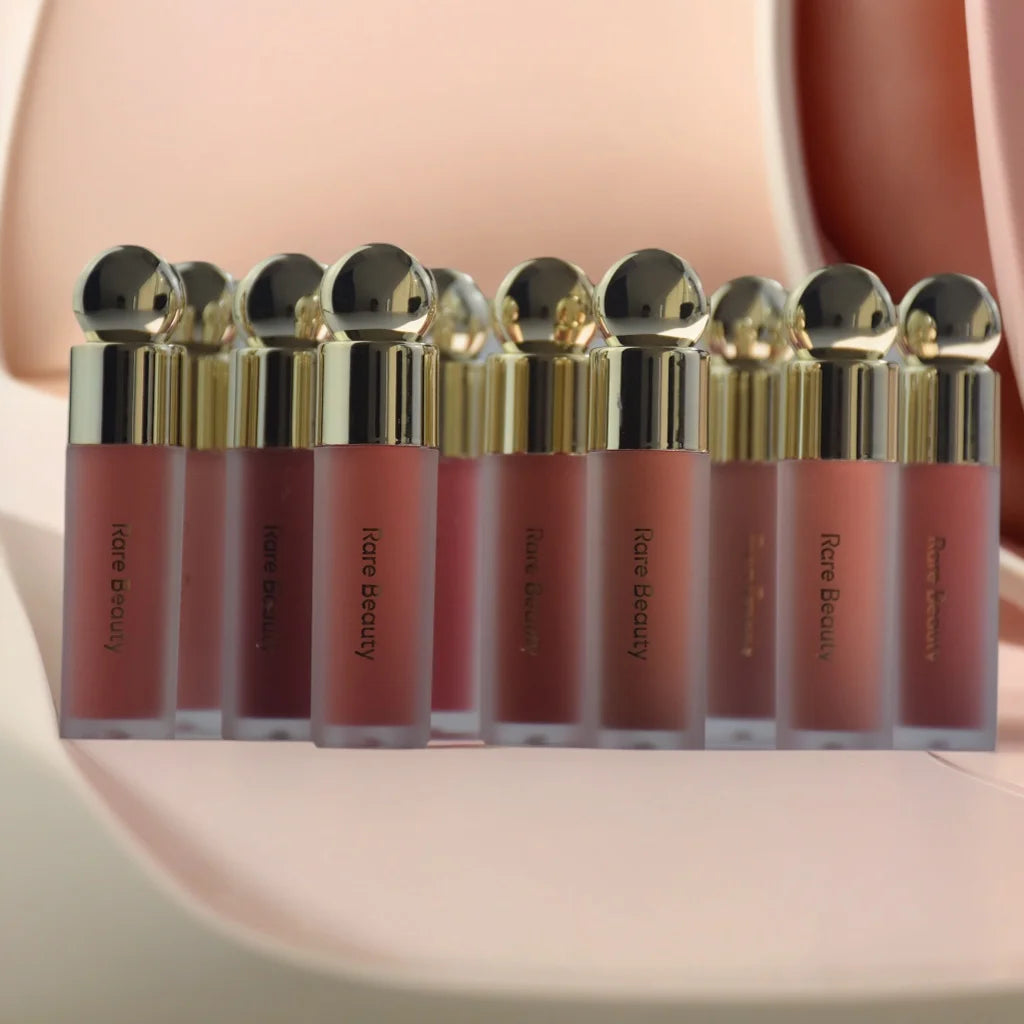 Rare Beauty Lipstick Blush Cream Eyes Liquid Blush Waterproof Mositure Liquid blusher Plump Makeup Face Contour Shadow Blusher