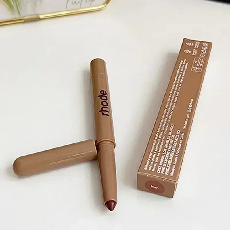 Brand Summer Limit New Lemontini Raspberry Plum Lip Gloss Pocket Blush Stick Non-fading Waterproof Blusher Moisturizing Lipstick