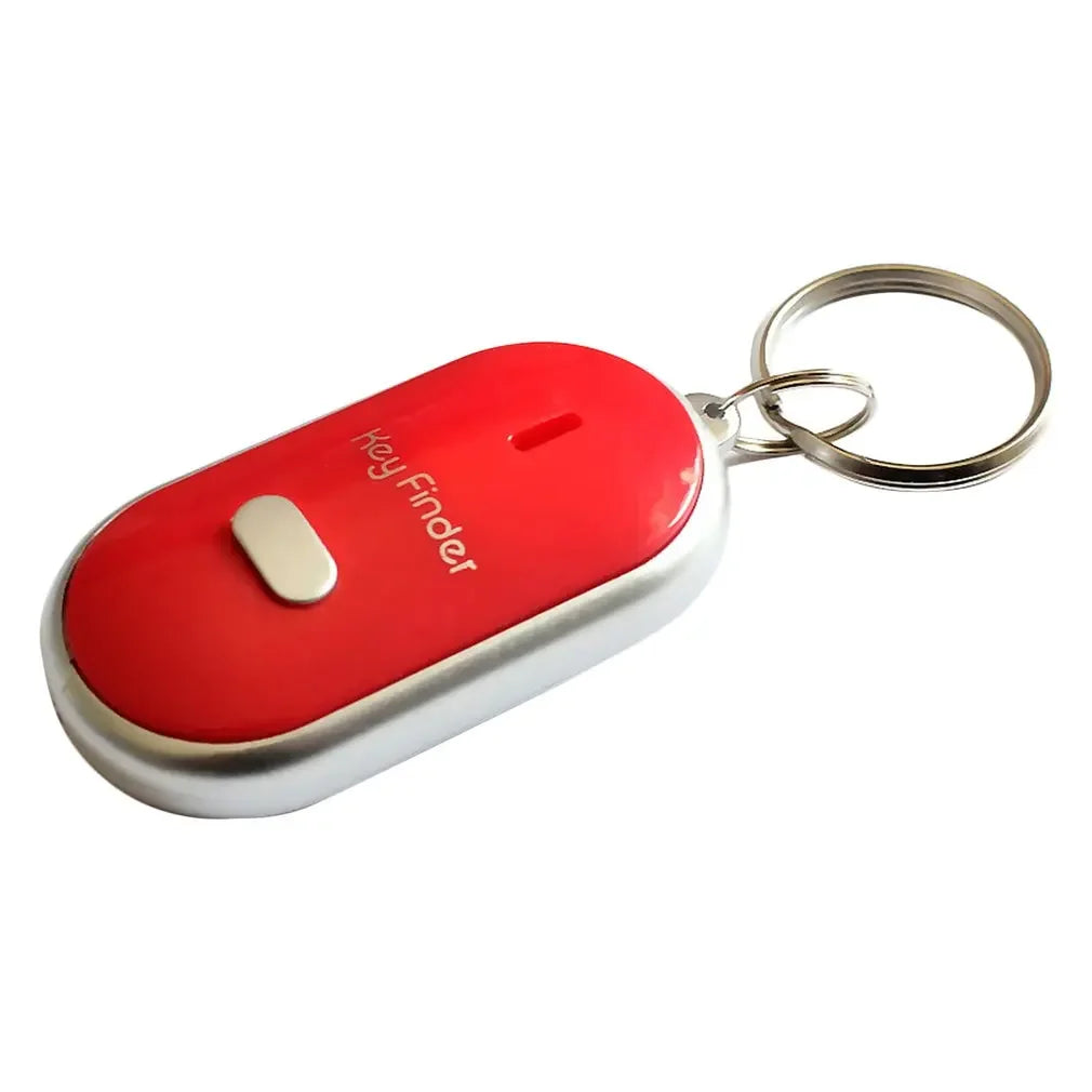 Smart Anti-Lost Key Locator Finder Tracker LED Whistle Key Finder Flashing Beeping Sound Alarm With Keychain Whistle