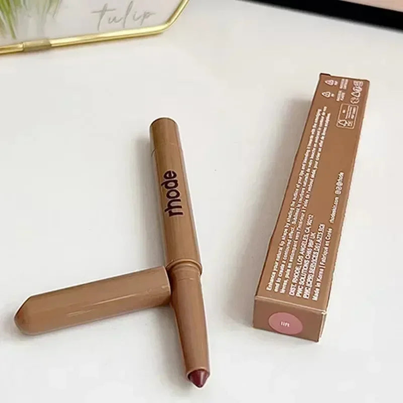 Brand Summer Limit New Lemontini Raspberry Plum Lip Gloss Pocket Blush Stick Non-fading Waterproof Blusher Moisturizing Lipstick