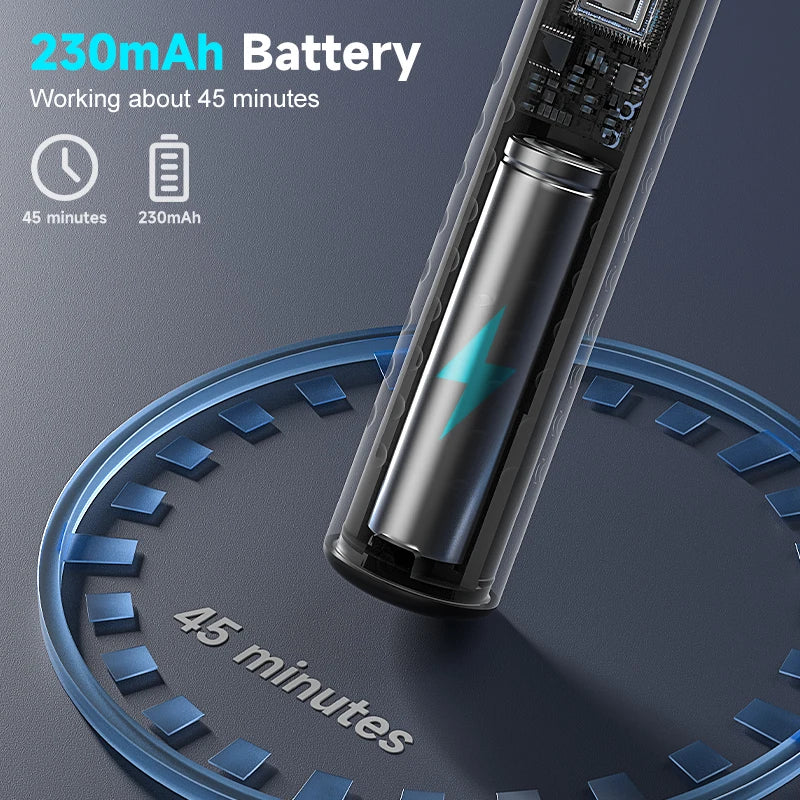 4.2mm WiFi Ear Cleaner Camera for iOS/Android Phones with Ear Spoon Compartmen Endoscope Ear Picker Mini Camera Ear Cleaning Set