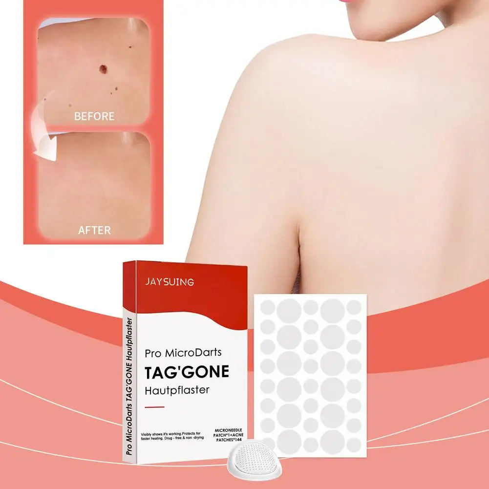 144PCs Face Patches For Pimples Microneedles Drying Patch Blemish Covering Stickers Invisible Spot Care Beauty Face Care Tool