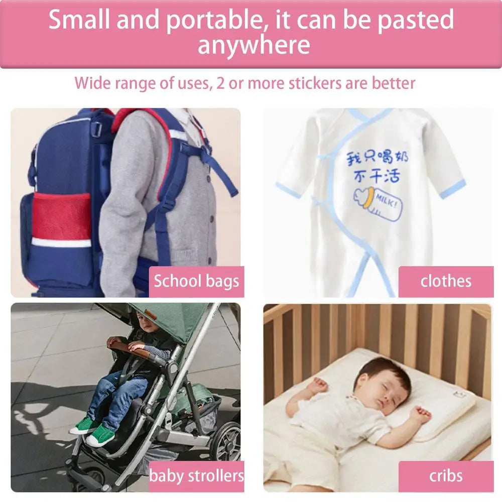 Natural Anti-Bite Patches 240x Natural Long-Lasting Protection Anti Bite Cartoon Stickers Safe Skin Care Itch Relief Patch For