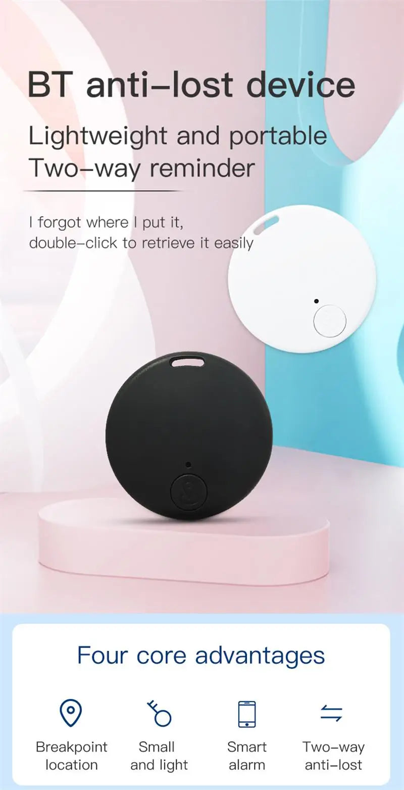 New Mini GPS Tracker Bluetooth 5.0 Anti-Lost GPS Device Car Tracking IOS Android Smart Finder Locator Accessory 2025