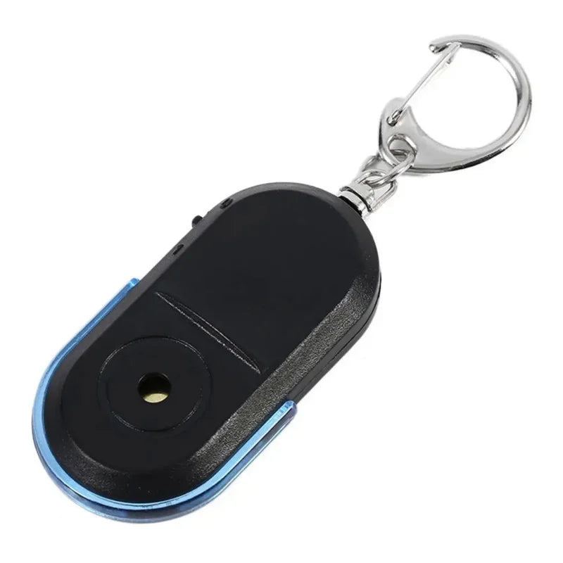 Smart Anti-Lost Key Locator Finder Tracker LED Whistle Key Finder Flashing Beeping Sound Alarm With Keychain Whistle