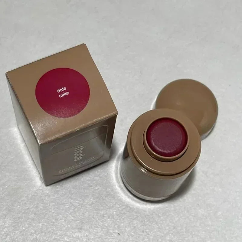 Brand Summer Limit New Lemontini Raspberry Plum Lip Gloss Pocket Blush Stick Non-fading Waterproof Blusher Moisturizing Lipstick