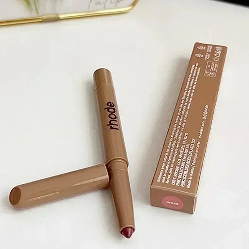 Brand Summer Limit New Lemontini Raspberry Plum Lip Gloss Pocket Blush Stick Non-fading Waterproof Blusher Moisturizing Lipstick