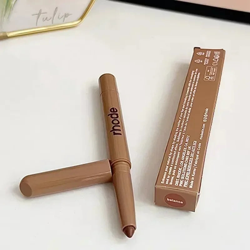 Brand Summer Limit New Lemontini Raspberry Plum Lip Gloss Pocket Blush Stick Non-fading Waterproof Blusher Moisturizing Lipstick