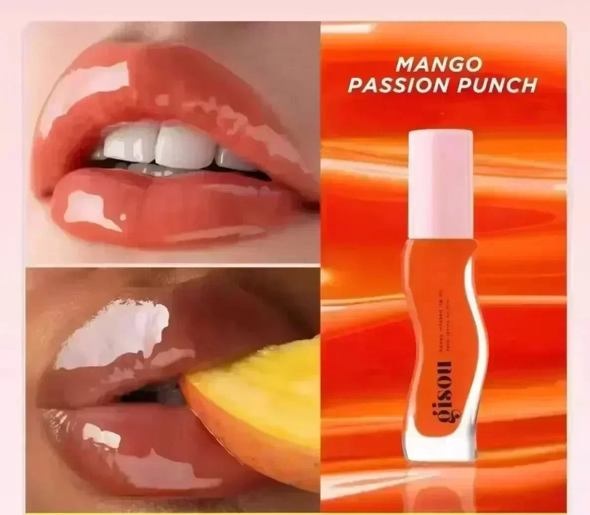 Original Gisou Moisturizing Lip Balm Lip Oil Gloss Care Of The Lips Benetitnt For Lips Plumping Exfoliating Plumping Gloss Oil