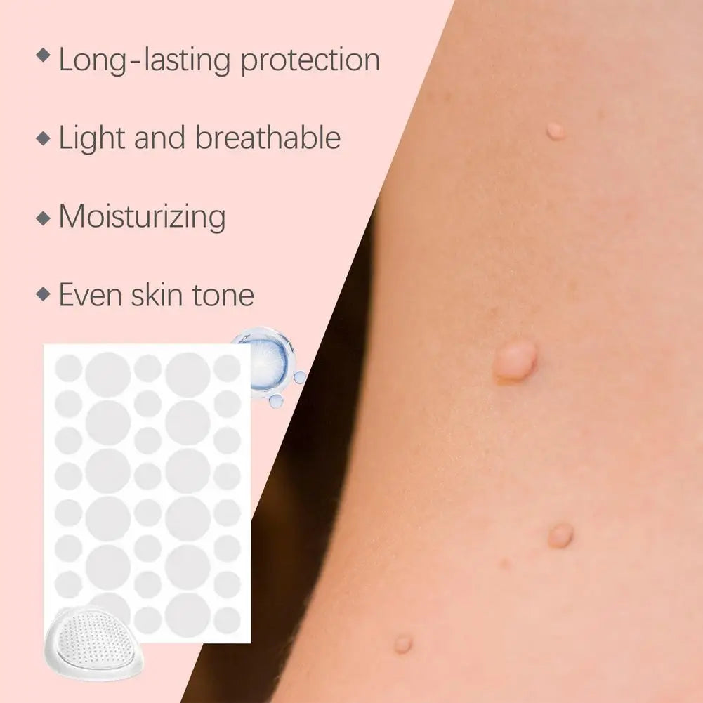 144PCs Face Patches For Pimples Microneedles Drying Patch Blemish Covering Stickers Invisible Spot Care Beauty Face Care Tool