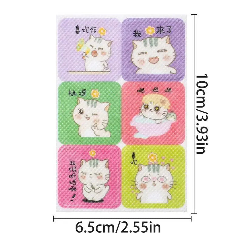 Natural Anti-Bite Patches 240x Natural Long-Lasting Protection Anti Bite Cartoon Stickers Safe Skin Care Itch Relief Patch For
