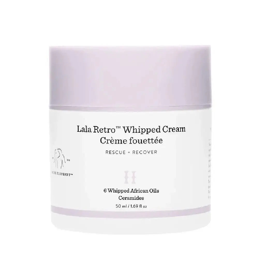 50ml LALA RETRO WHIPPED Face Cream Protini Polypeptide CREAM Women Make Up Set Turmeric Facial  Cream Essence Soap Skin Care Set