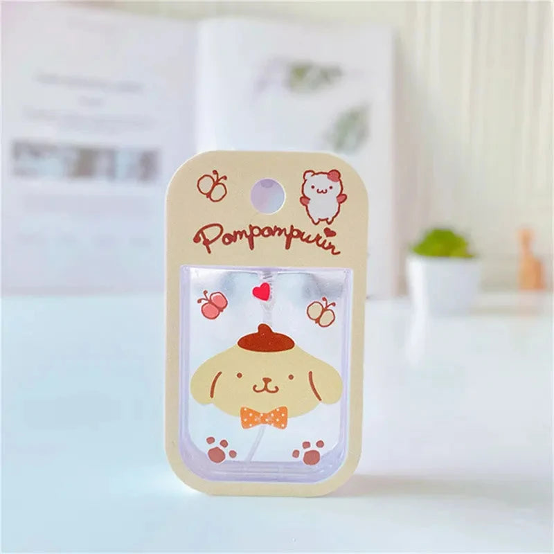 50ml Anime Hello Kitty Sanrio Perfume Spray Bottle Kuromi Cinnamoroll Travel Portable My Melody Cartoon Alcohol Press Bottled
